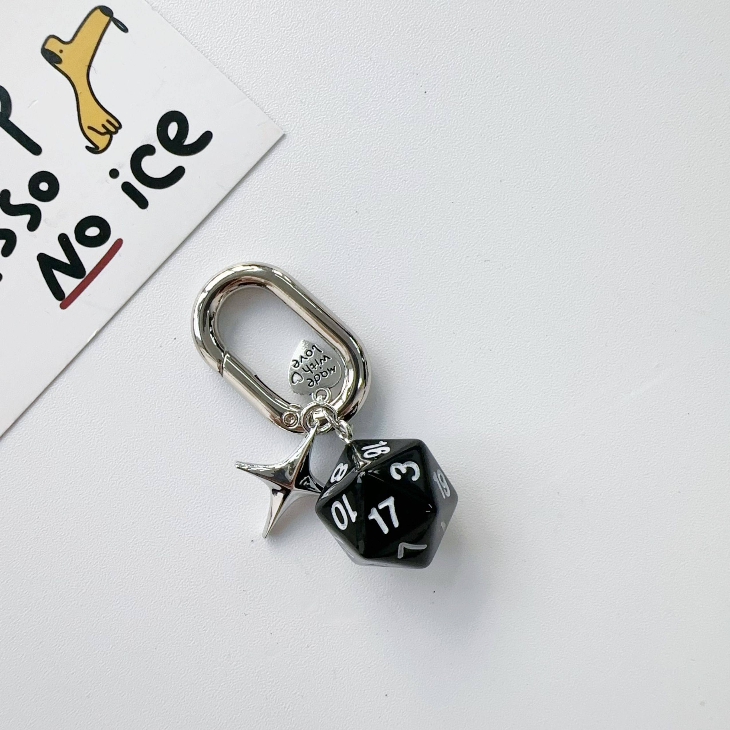 Dice Keychain Bag Pendant