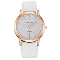 Ladies Quartz Watch Leather Strap