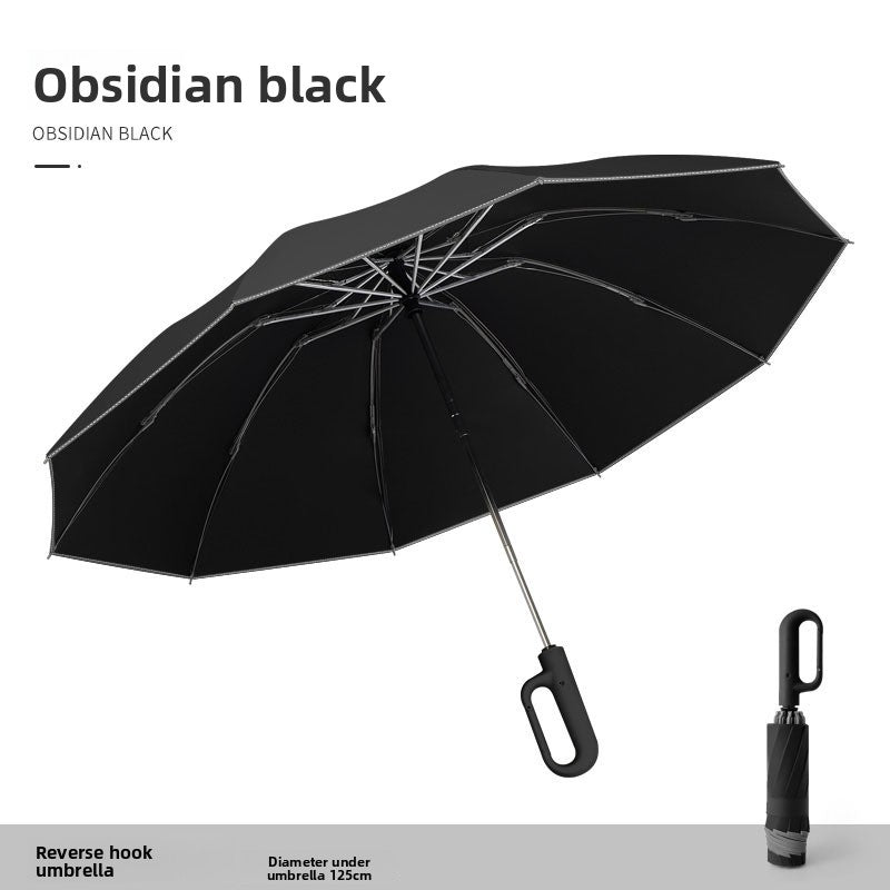 Automatic Windproof Reverse Folding Umbrella