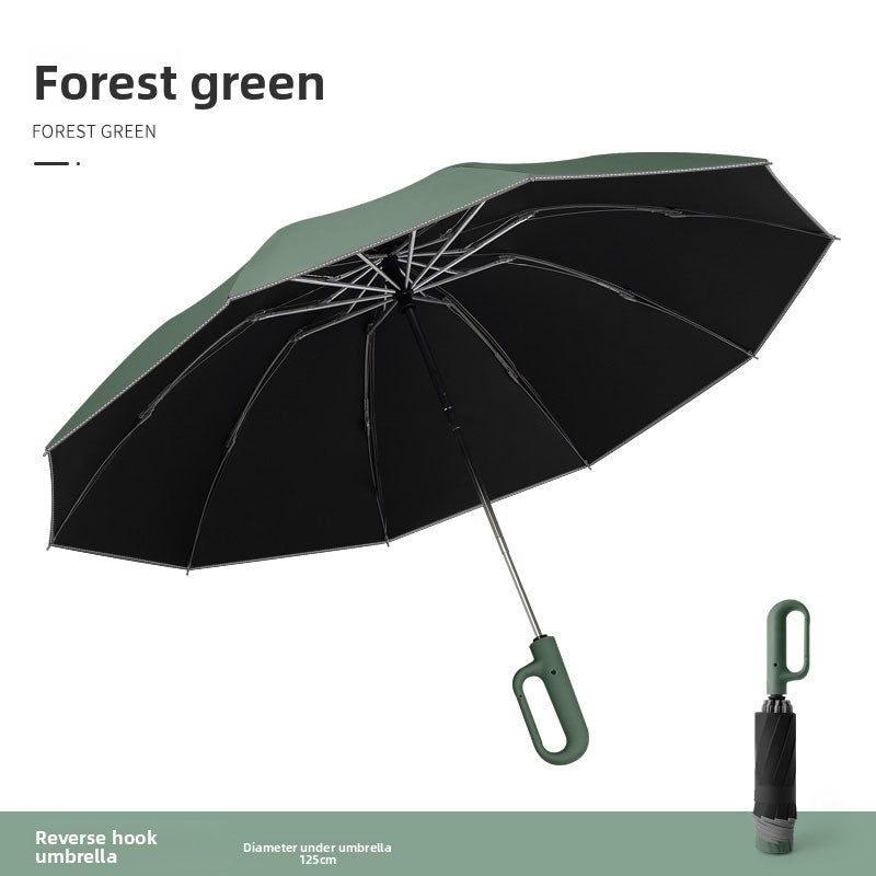 Automatic Windproof Reverse Folding Umbrella