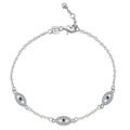 Full Diamond Devil's Eye Series Bracelet